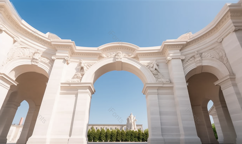 西方建筑风格白墙背景,高清,摄影图,摄影图片,图片大全,摄影图免费下载